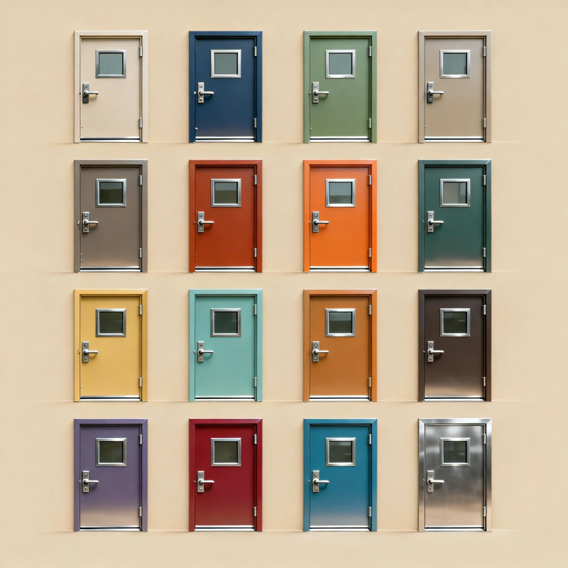 Таблица цветов RAL: как выбрать цвет противопожарной двери